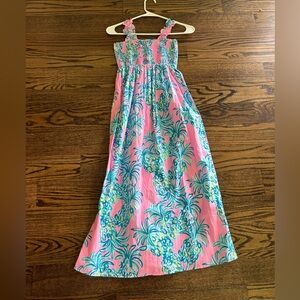 Lilly Pulitzer Girls Maxi Dress size 10